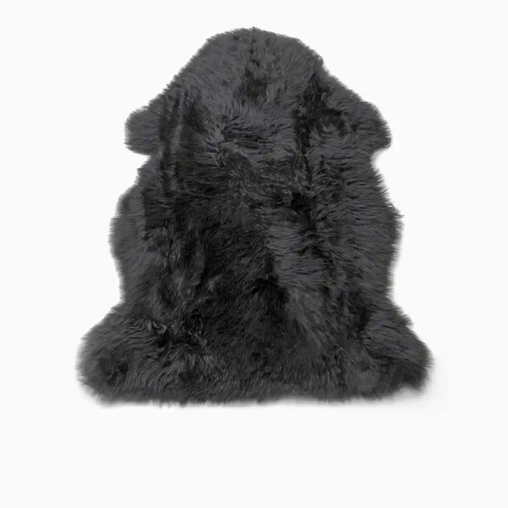 Schapenvacht langharige wol black