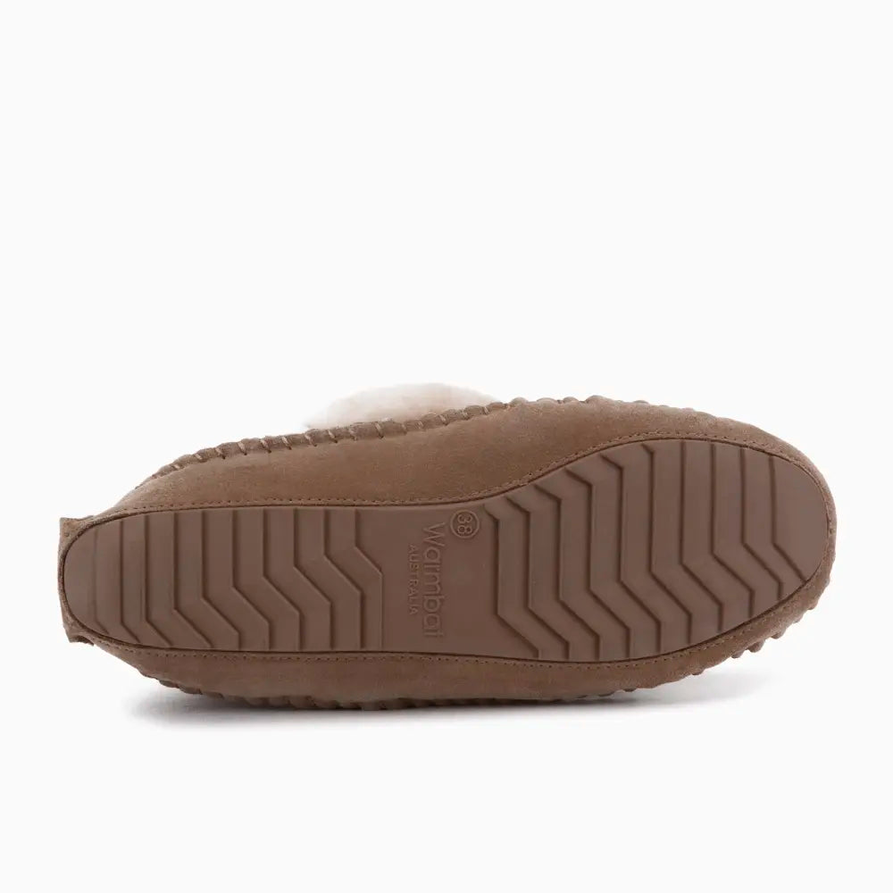Barrine Dames Suède Sand 4