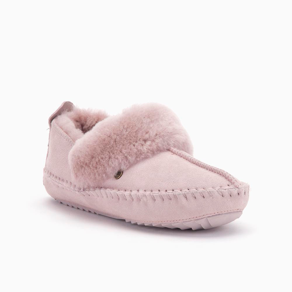 Barrine Women Suede Mauve 1