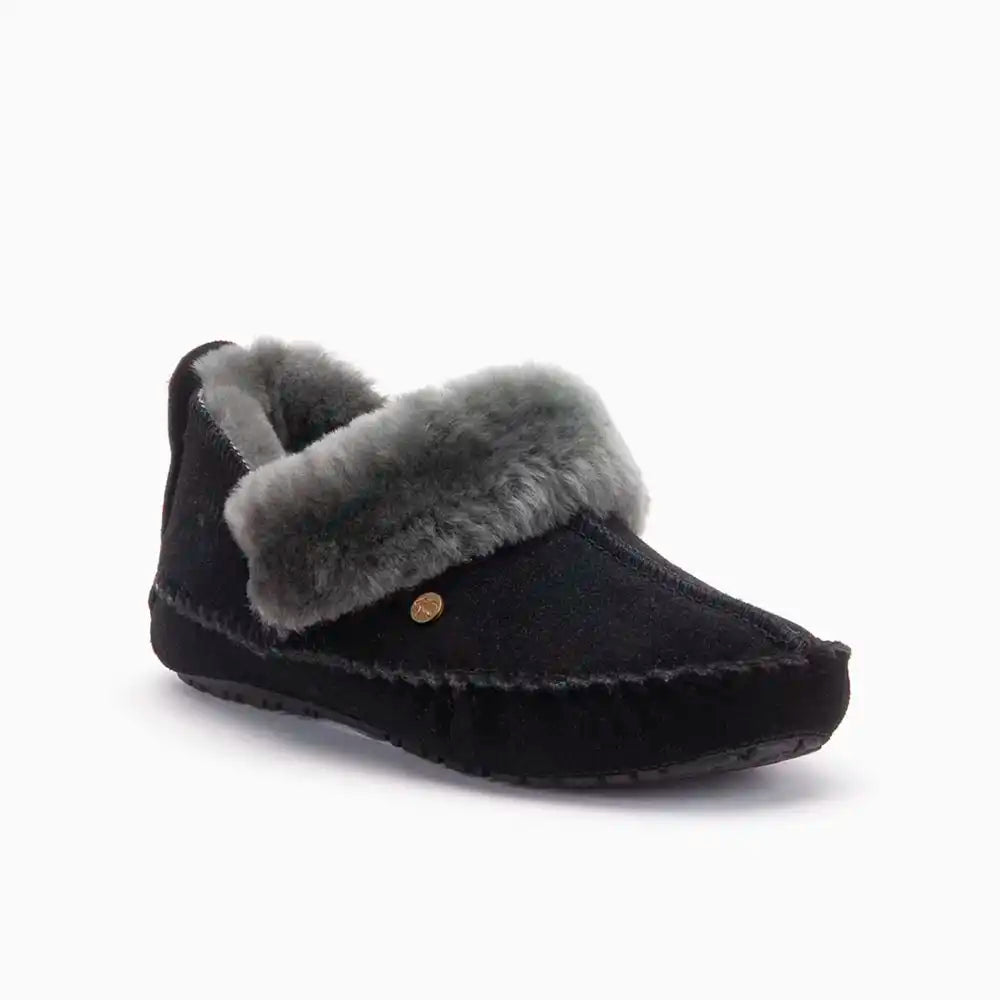 Barrine Dames Suède Black 14