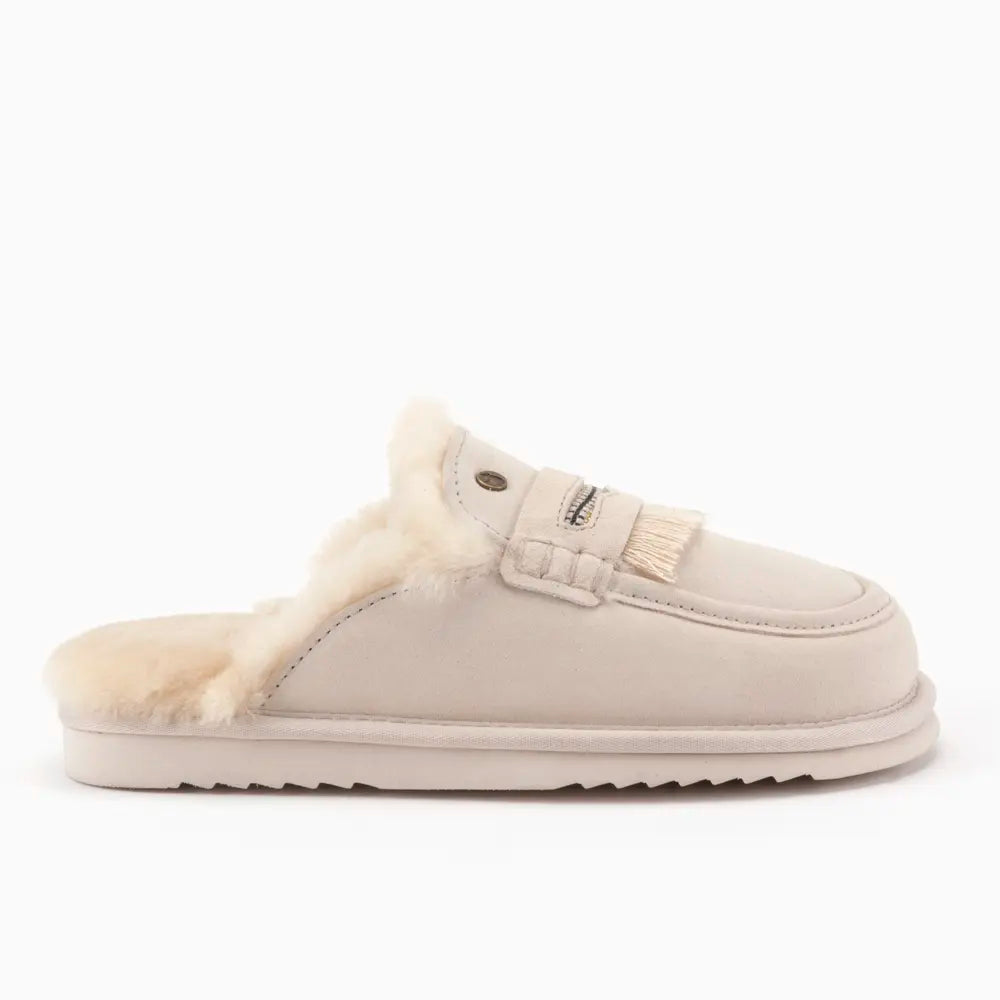 Bambra Dames Suède Ivory