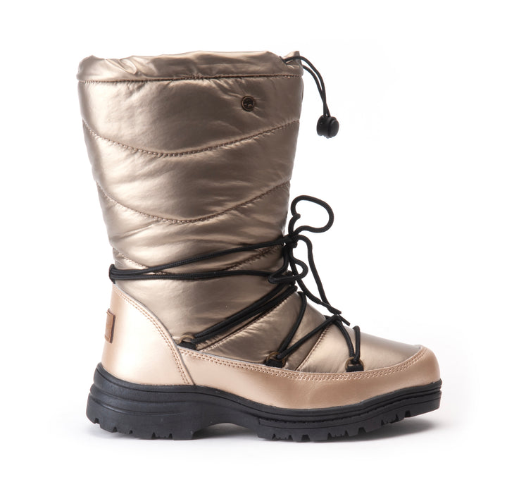 Bunbury Dames Lace Boot Metallic Gold thumbnail