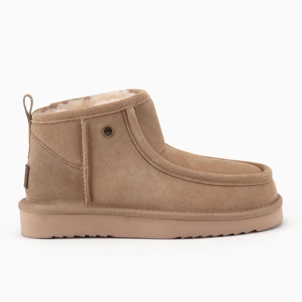 Barunga Dames Suède Boot Sand