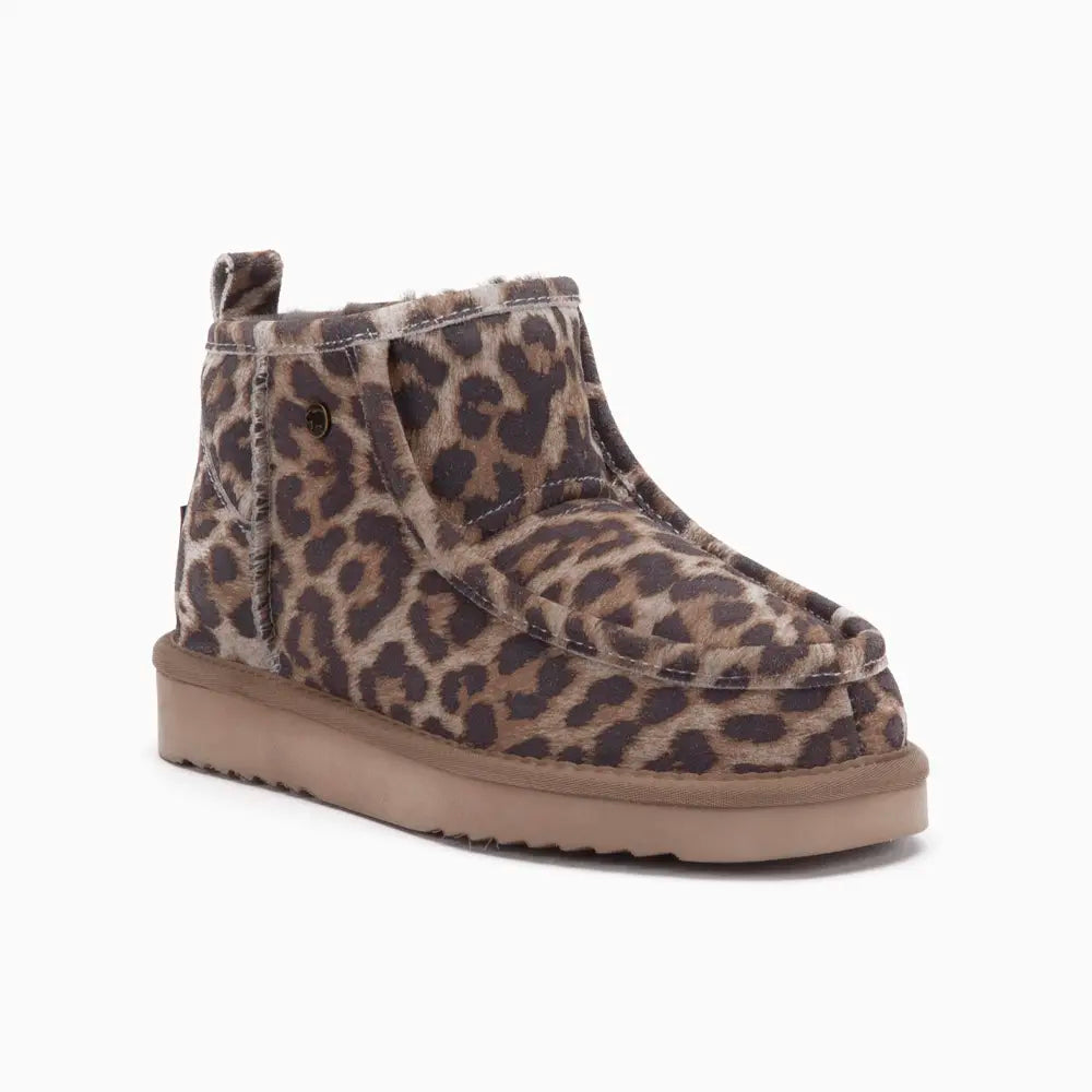 Barunga Dames Suède Boot Panther Stone 1