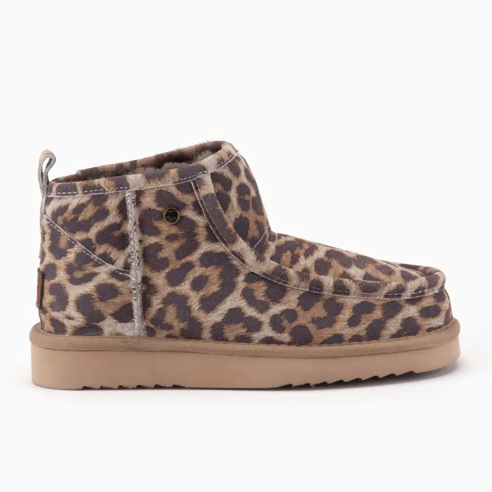 Barunga Dames Suède Boot Panther Stone