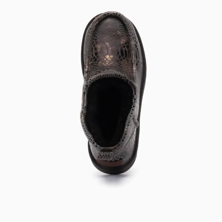 Barunga Dames Suède Boot Snake Choco thumbnail 2
