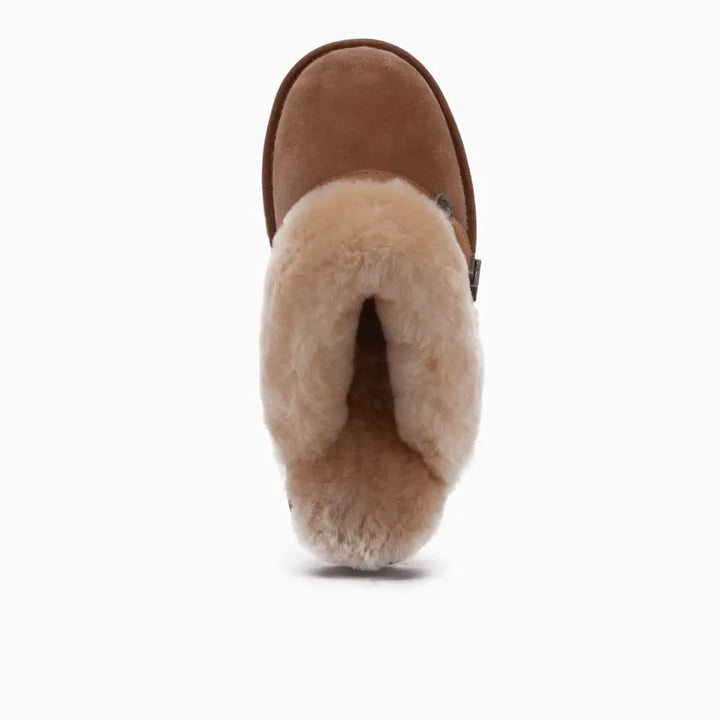 Berri Dames Suède Buckle Cognac thumbnail 2
