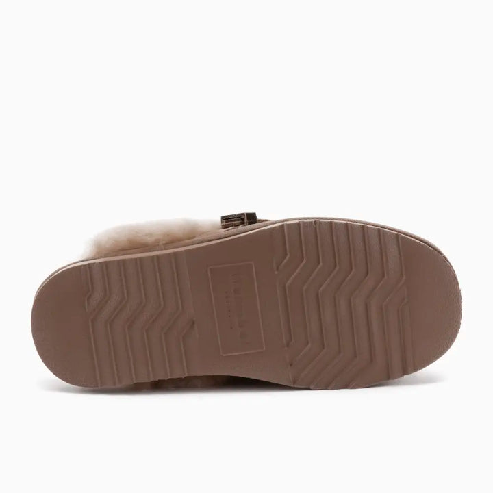 Berri Dames Suède Buckle Sand thumbnail 2