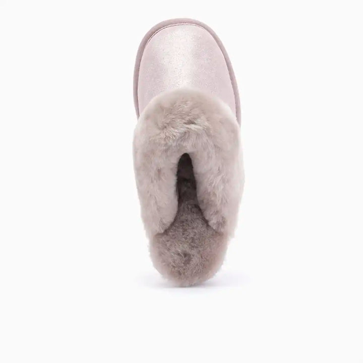 Collie print metallic silver thumbnail 2