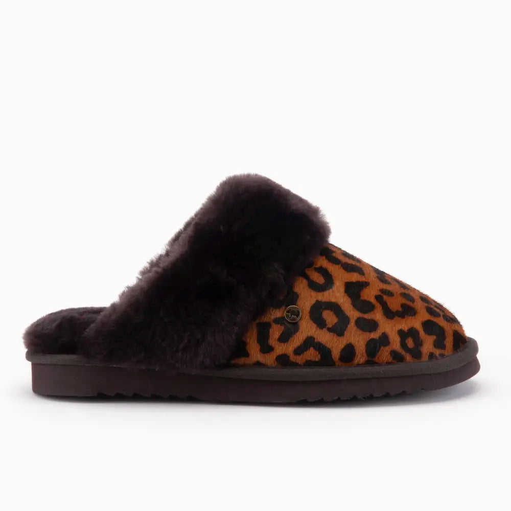 Collie Dames Print Hairy Panther Cognac