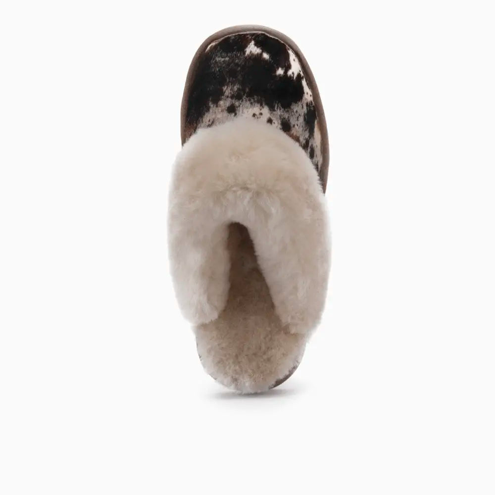 Collie Dames Print Hairy Cow Black 3