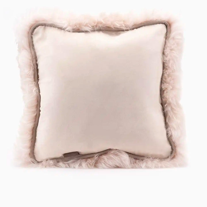 Kussen van merinowol blush thumbnail 1
