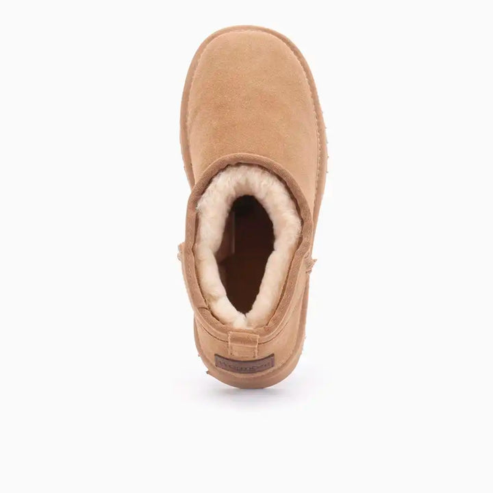 Durack dames suède camel thumbnail 1