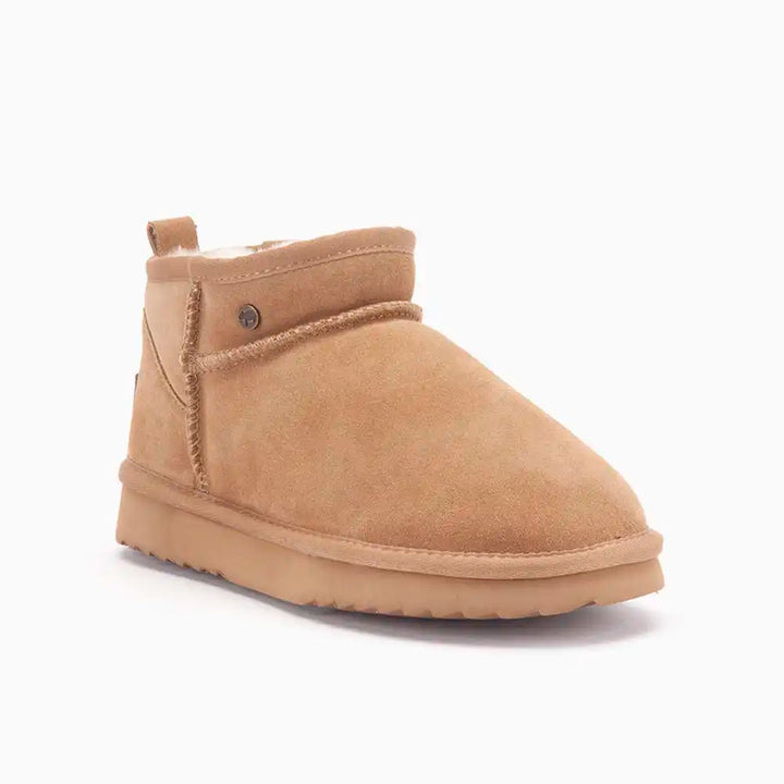 Durack dames suède camel thumbnail 2