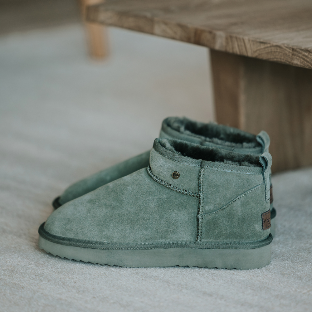 Durack Dames Suède Olive 1