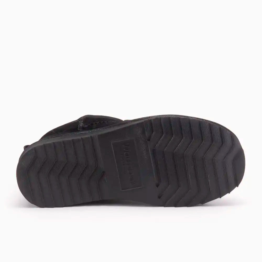 Durack dames suède black grey 1