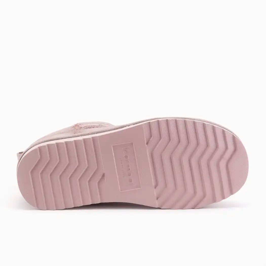 Durack dames suède metallic silver 3