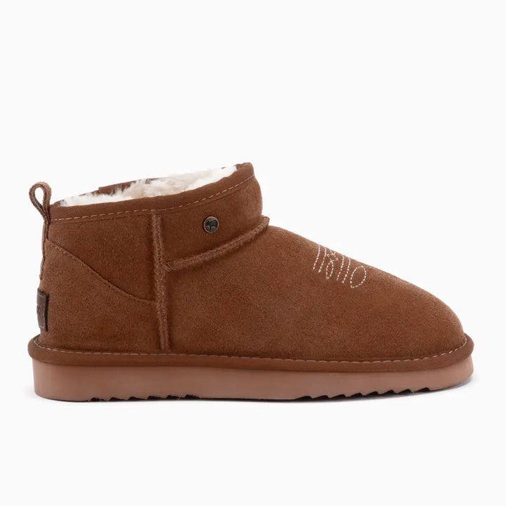 Durack Dames Suède Boot Western Cognac thumbnail