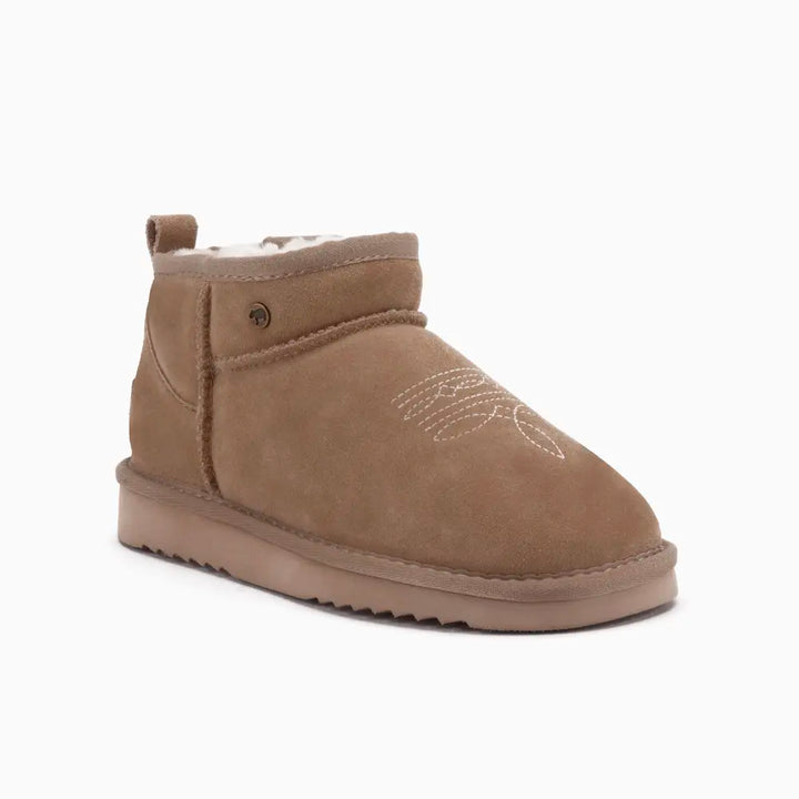 Durack Dames Suède Boot Western Sand thumbnail 1
