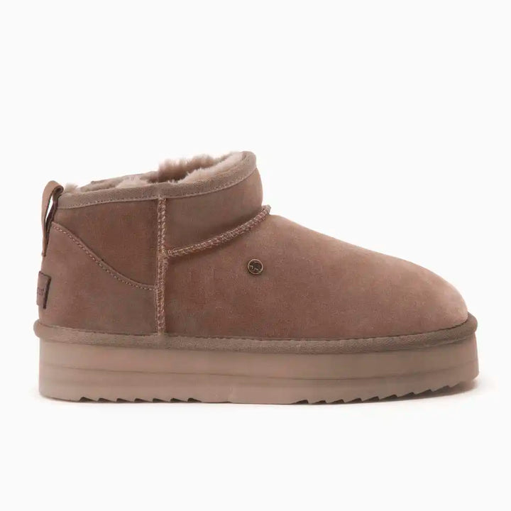 Durack Dames Suède Boot Plateau Mud thumbnail