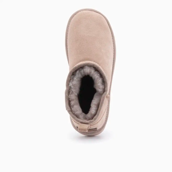 Durack Dames Suède Plateau Taupe thumbnail 14