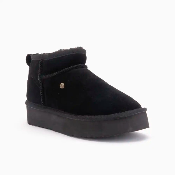 Durack suède plateau black/black thumbnail 1