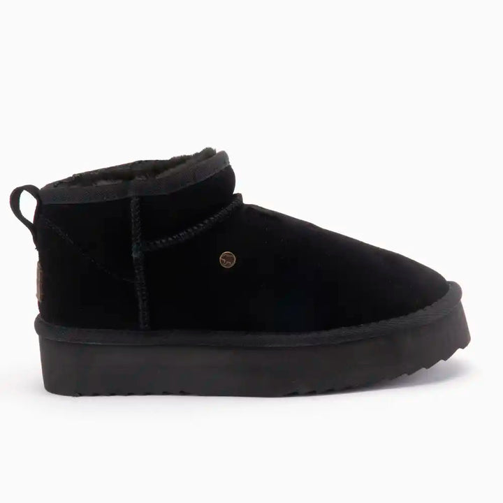 Durack suède plateau black/black thumbnail