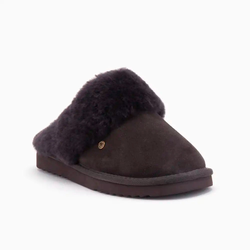 Flurry Dames Suède Choco 18