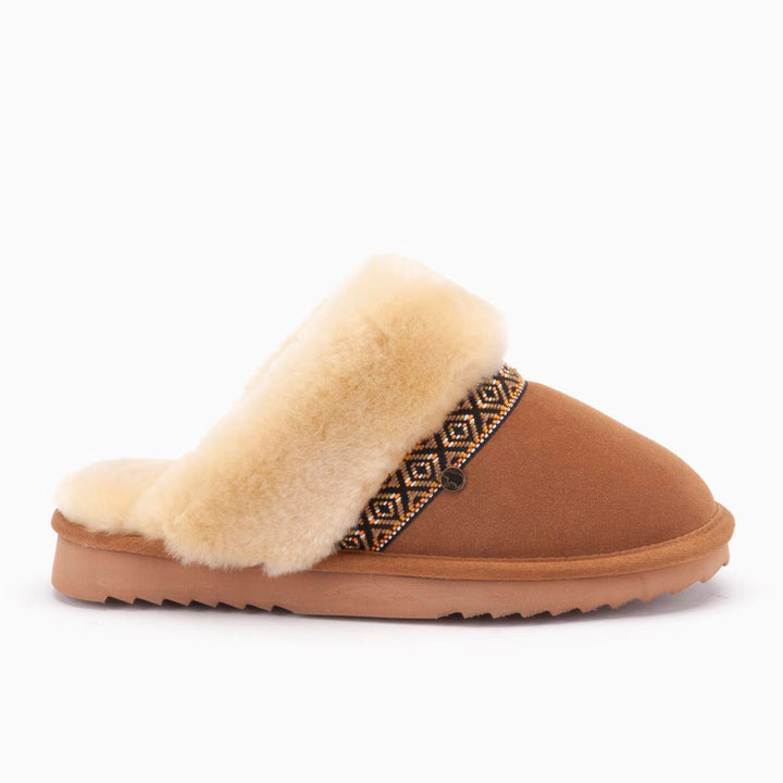 Flurry Dames Suède Tape Cognac thumbnail 9