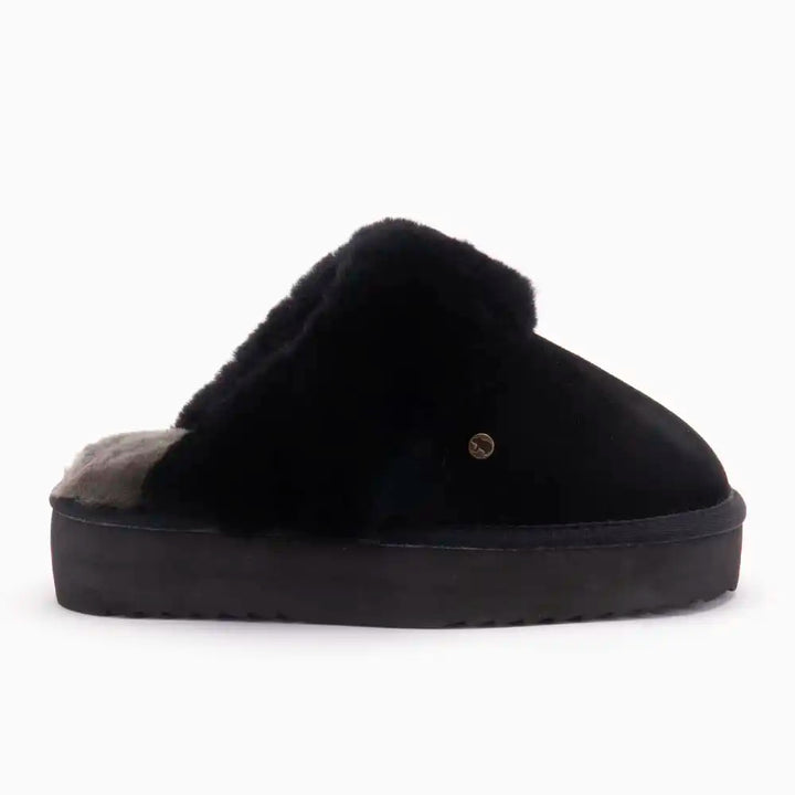 Flurry Dames Suède Plateau Black thumbnail 12