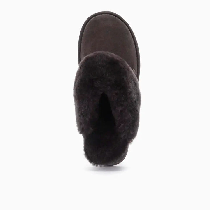 Flurry Dames Suède Plateau Choco thumbnail 3