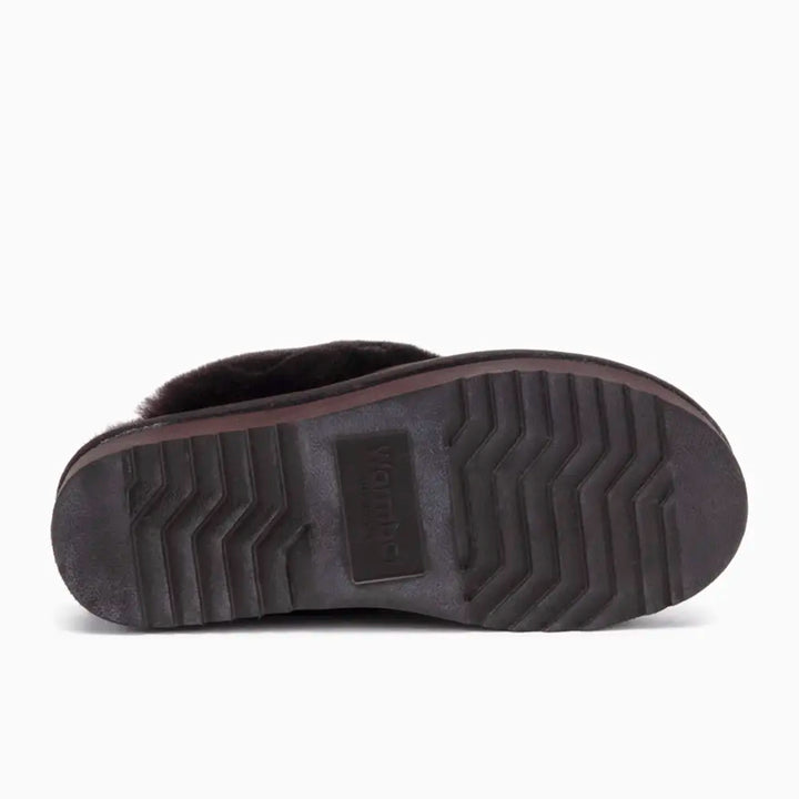 Flurry Dames Suède Plateau Choco thumbnail 4