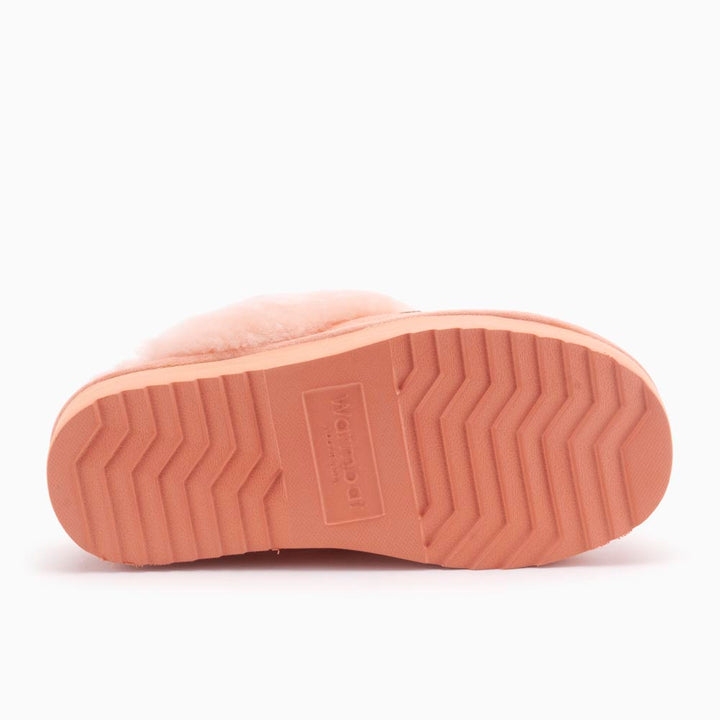 Flurry Dames Suède Plateau Flamingo thumbnail 1