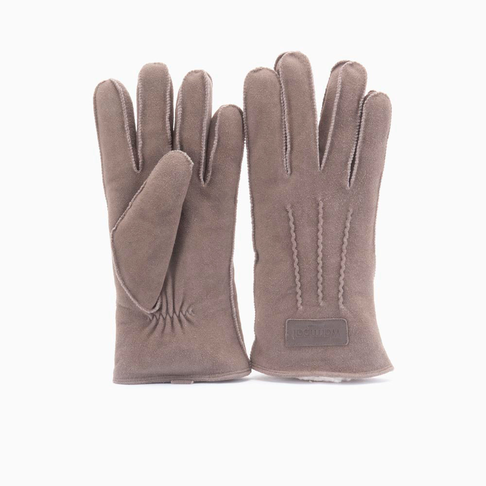 Handschoenen dames suède pebble