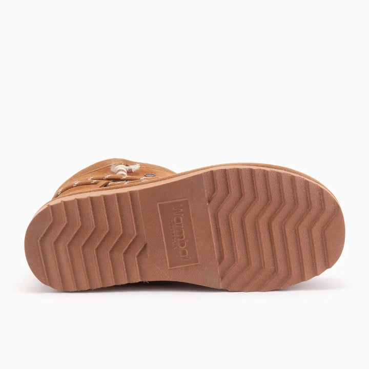 Kalbarri Dames Suède Lace Boot Cognac thumbnail 4