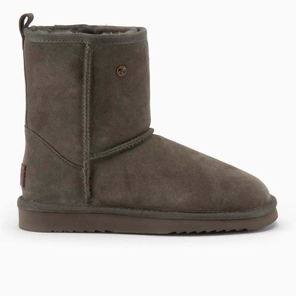 Kangaroo Dames Suède Boot Olive
