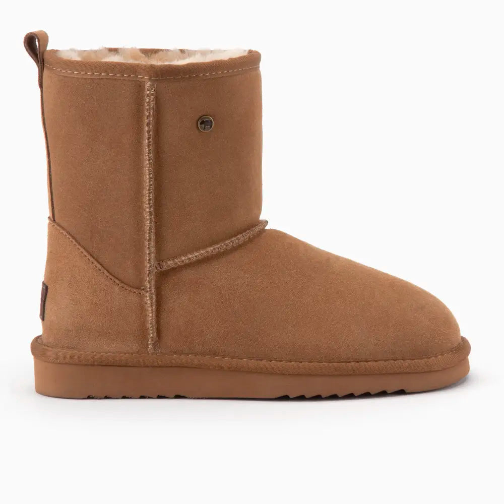 Kangaroo Dames Suède Boot Beige