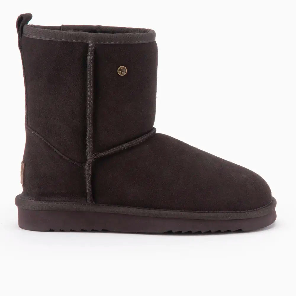 Kangaroo Dames Suède Boot Choco