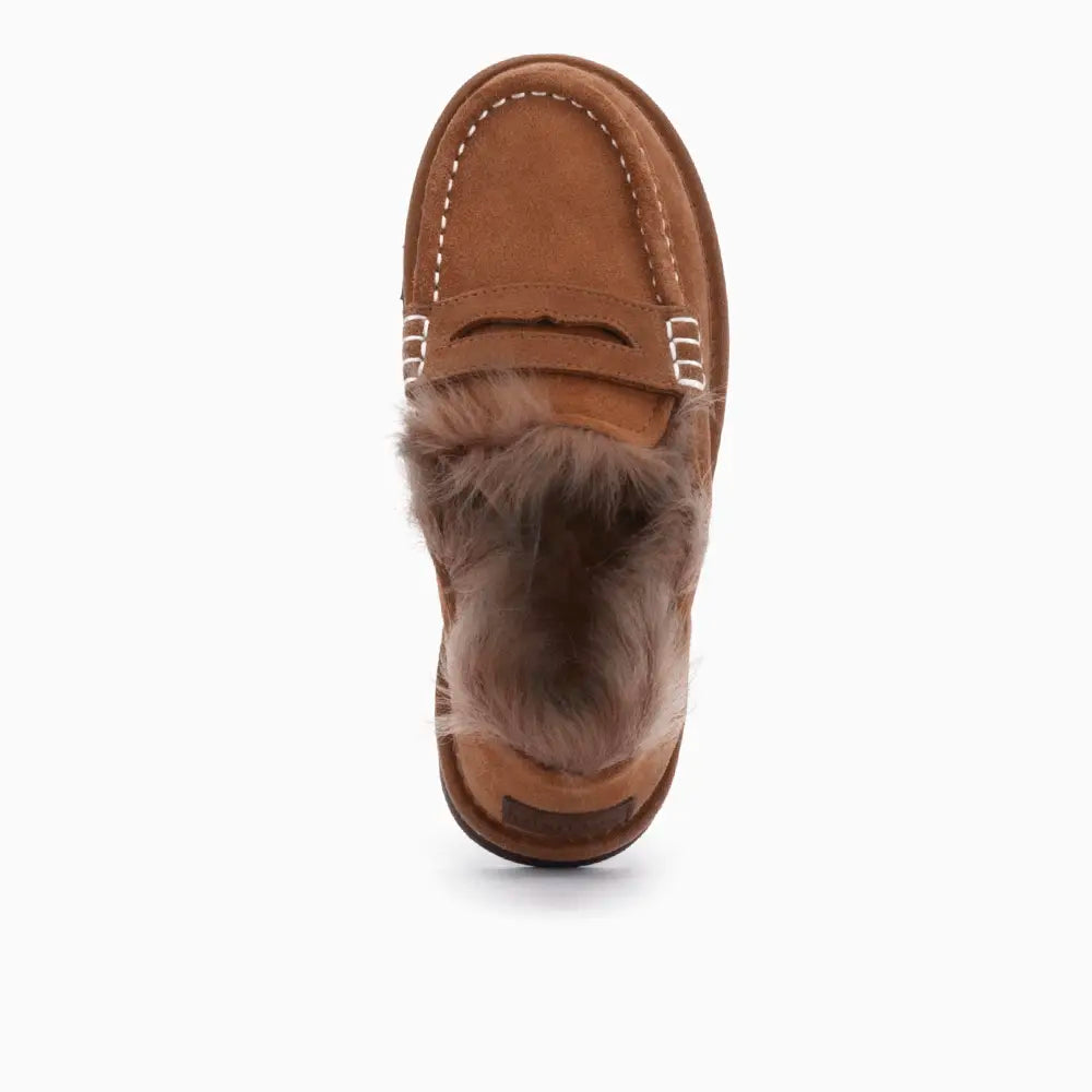 Mildura Dames Suède Loafer Tw Cognac Choco 2