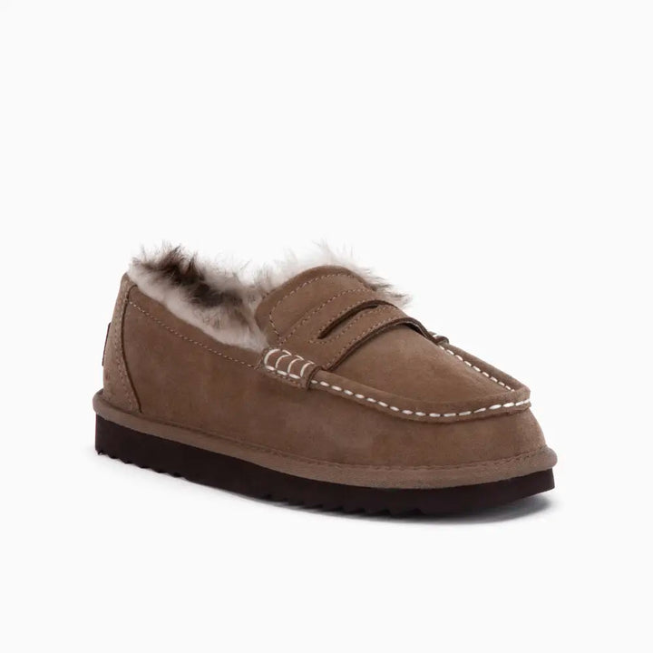 Mildura Dames Suède Loafer Tw Mud Choco thumbnail 2