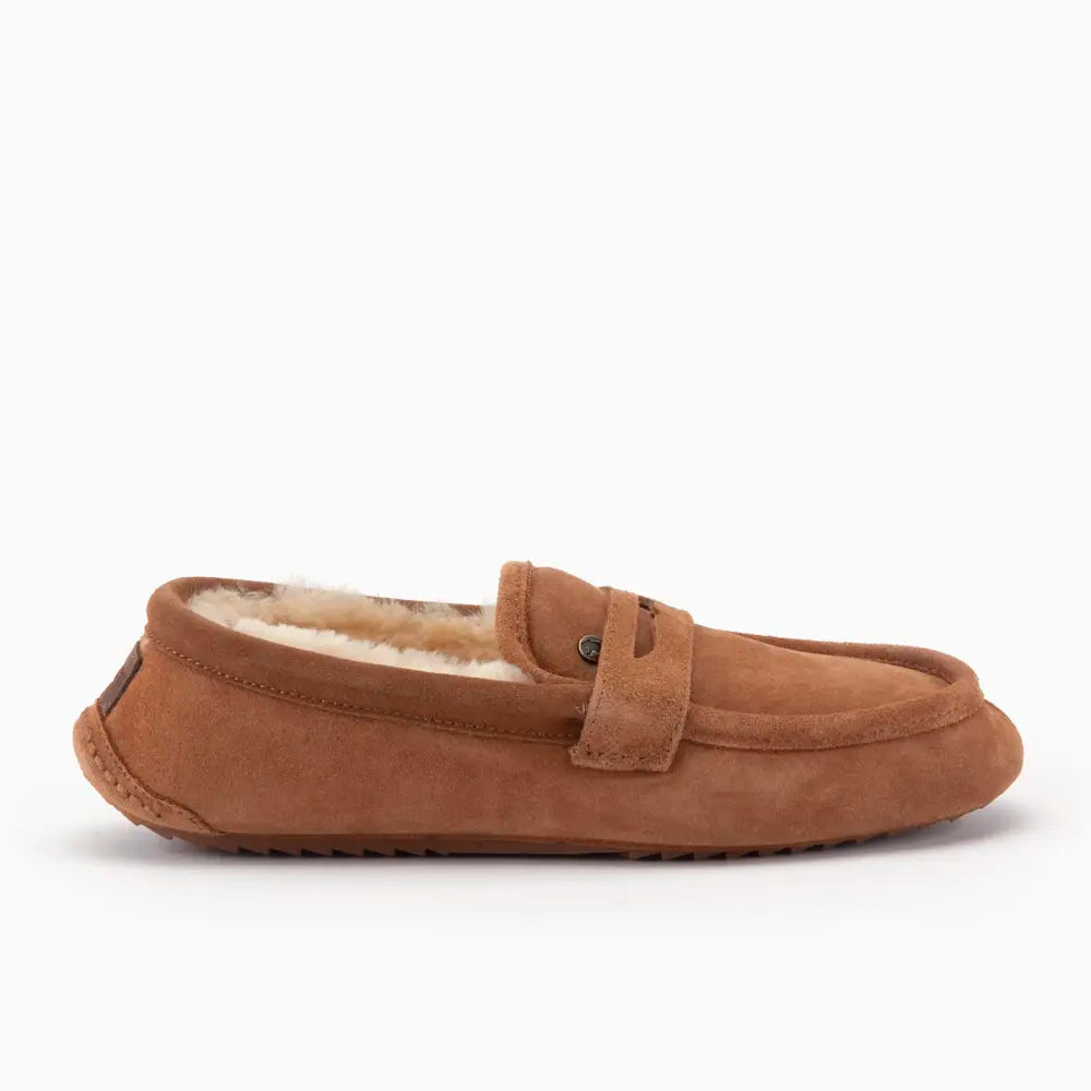 Morwell Heren Suède Cognac