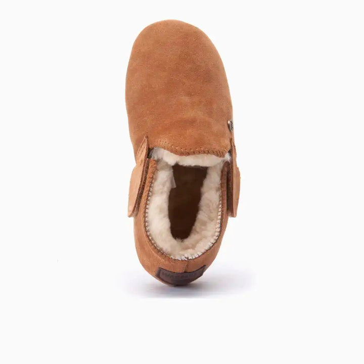 Paroo baby suède with elastic cognac thumbnail 1