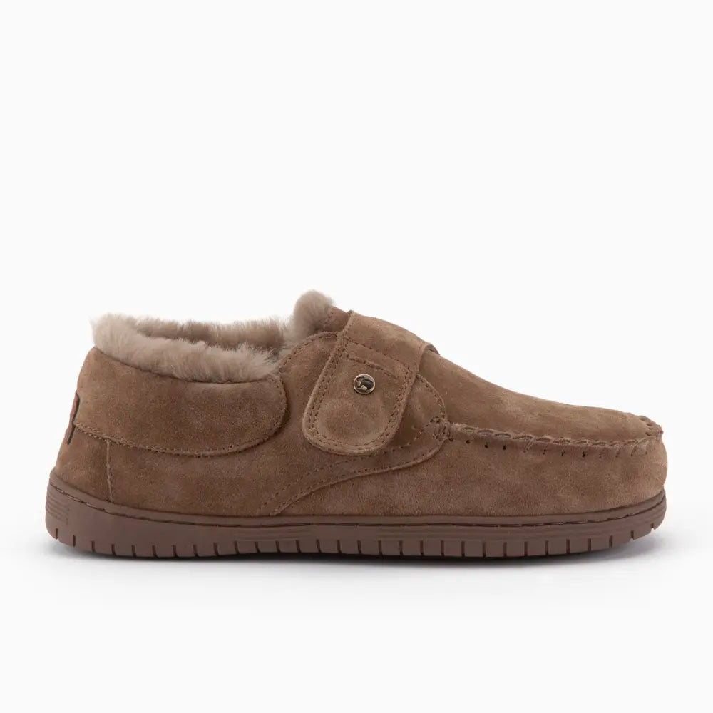 Smithon Heren Suède Velcro Mud