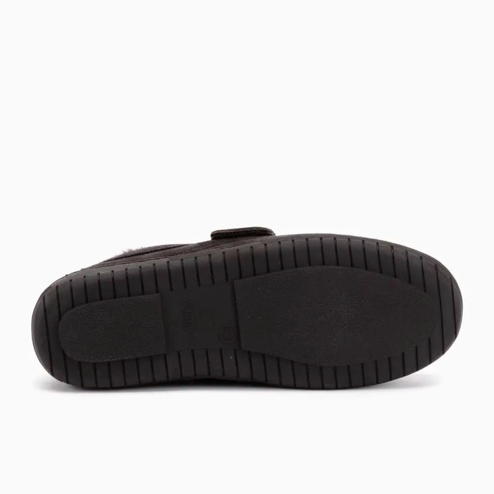 Smithon Heren Suède Velcro Choco thumbnail 3