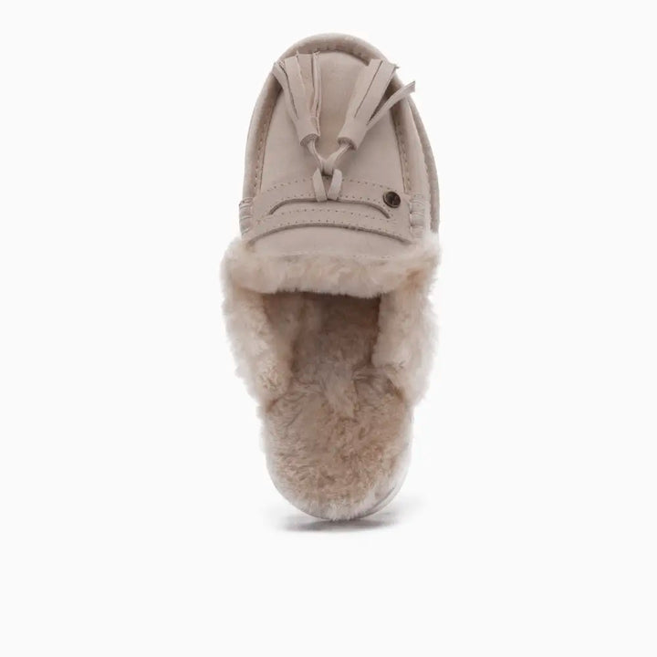 Temora Dames Suède Tassels Ivory thumbnail 3