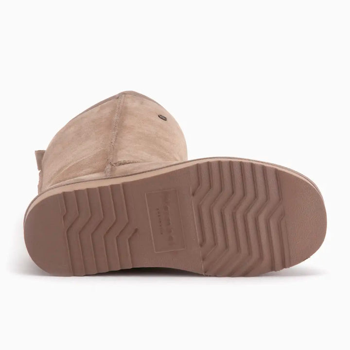 Tamala Dames Suède Boot Taupe thumbnail 3
