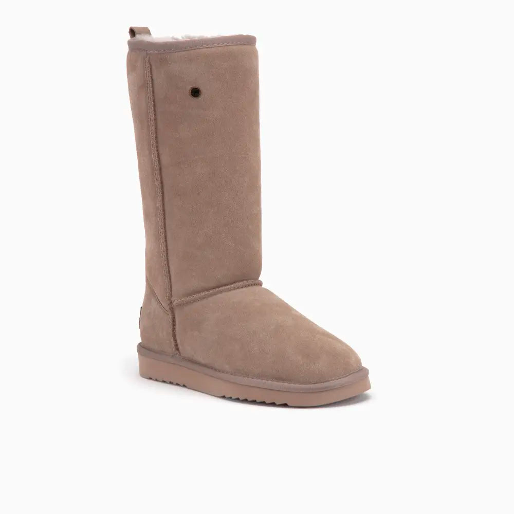 Tamala Dames Suède Boot Taupe 1