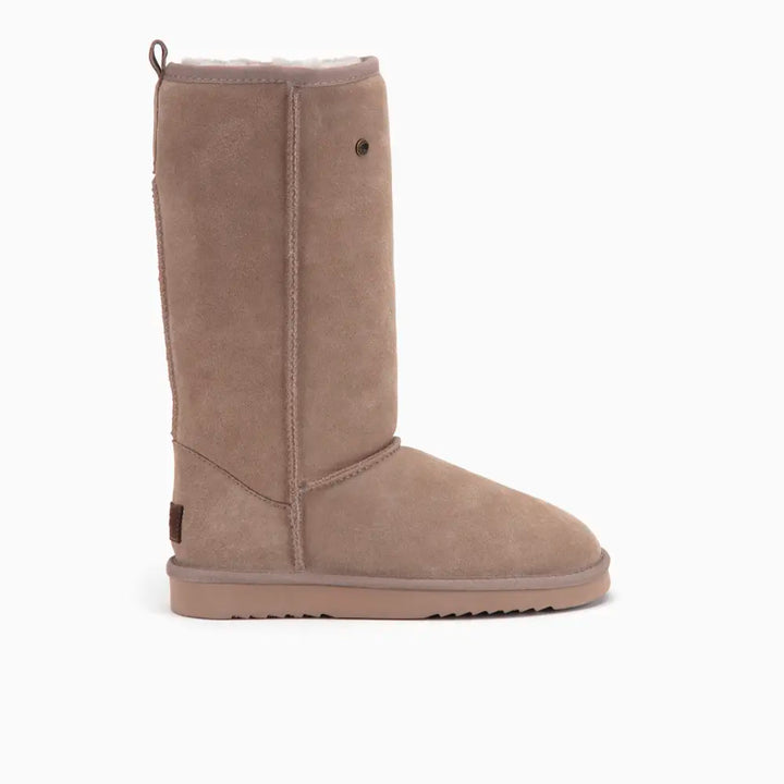 Tamala Dames Suède Boot Taupe thumbnail