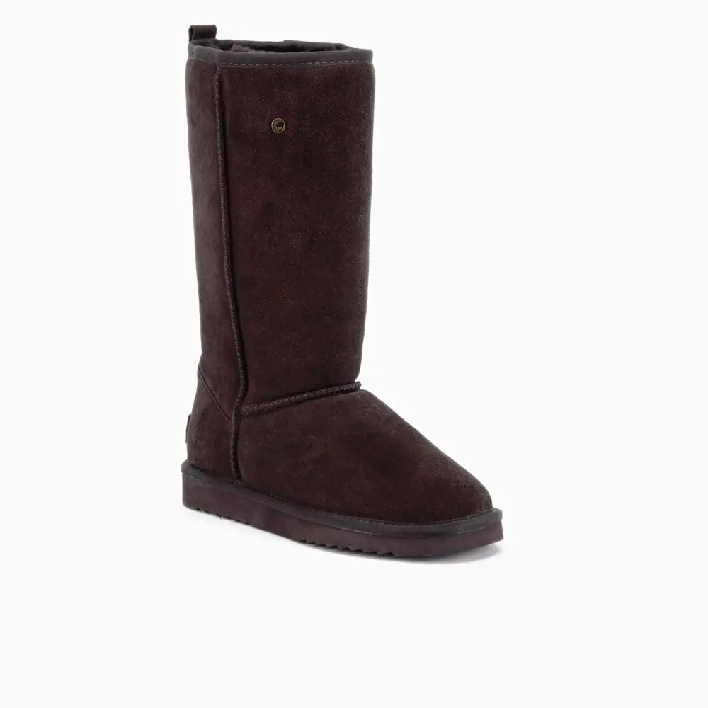 Tamala Dames Suède Boot Choco 1