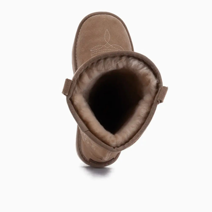 Tamala Dames Suède Boot Western Sand thumbnail 3